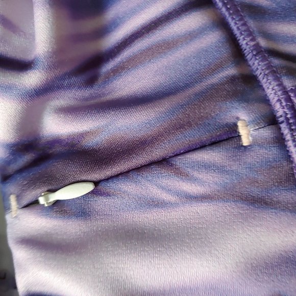 Calia by Carrie Underwood cropped yoga pant leggings in purple swirl size Large - Picture 10 of 10